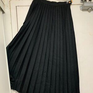 VINTAGE HIGHLAND QUEEN PLEATED WOOL MAXI SKIRTS SIZE 6